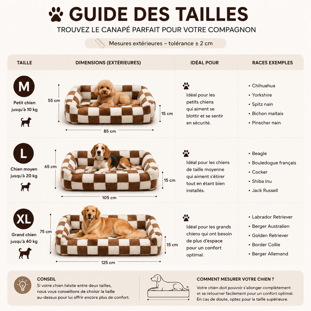 Canapé pour chien - Loft