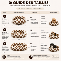 Lit pour chien - Cosy MARRON
